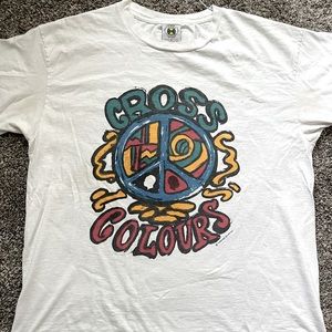 Vintage 90s Cross Colours t shirt.